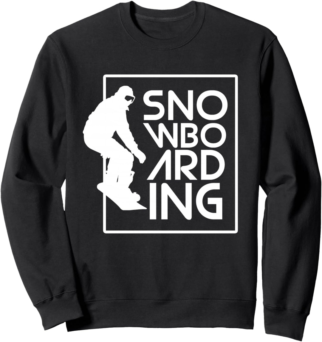 Snowboarding Snowboard Geschenk Liebe Snowboard Sweatshirt