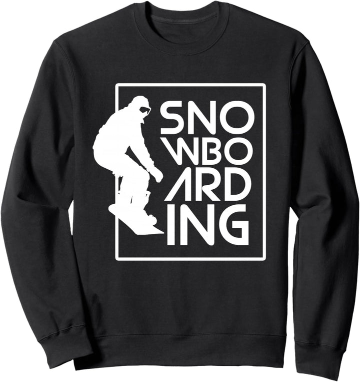 Snowboarding Snowboard Geschenk Liebe Snowboard Sweatshirt