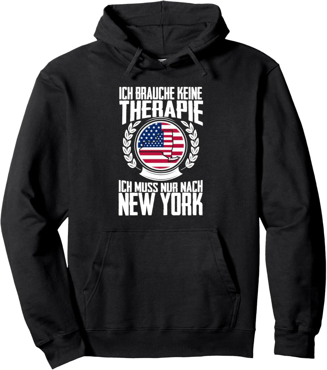 New York Urlaub Pullover Hoodie
