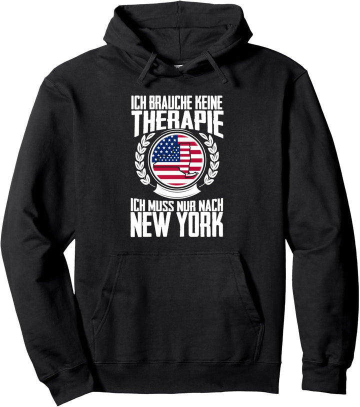 New York Urlaub Pullover Hoodie