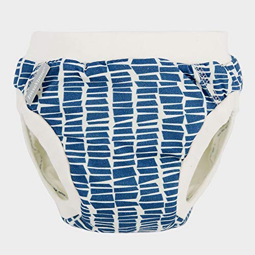 IMSEVIMSE - Stoffwindeln Pack 2 Stück Blaue Trainingshöschen -L 9-12 kg Neu