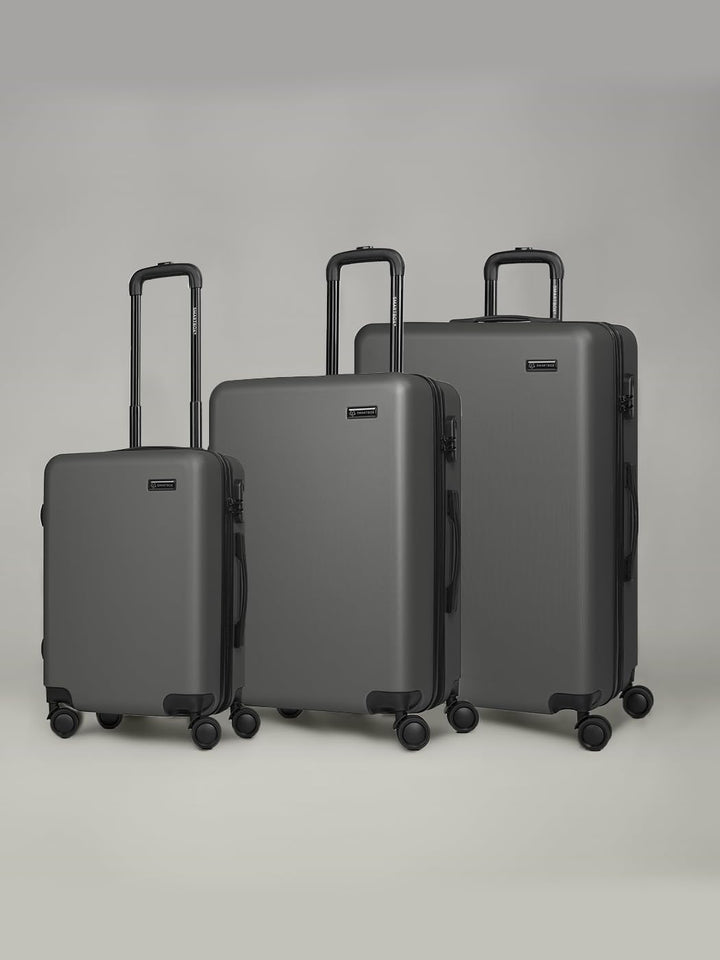Smartbox Hartschalen Koffer-Set 3-teilig für Damen & Herren | leichte & stabile Reise-Trolleys aus h