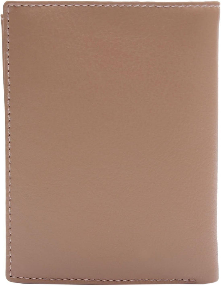 Esquire Peru Geldbörse RFID Leder 9,5 cm Einheitsgrösse Beiges Taupe, Einheitsgrösse Beiges Taupe