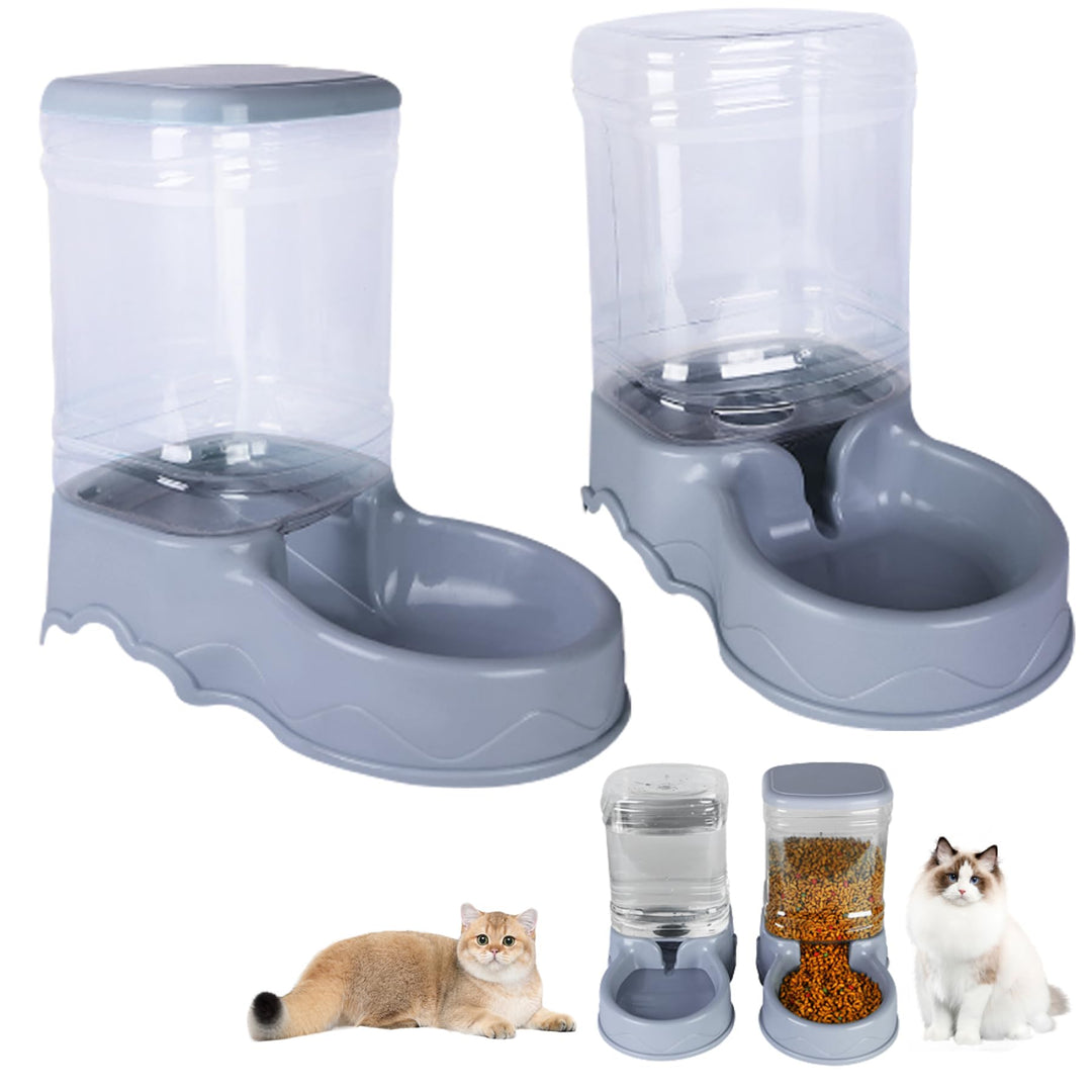 Haustierwasserspender automatischer Katzenfuttermittel 3.5L Kleine mittelgrosse Haustier Automatisch