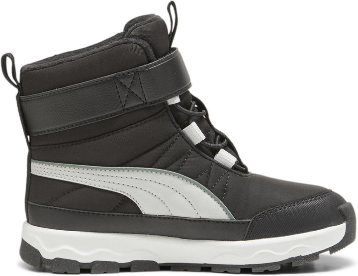 PUMA Unisex Kinder Evolve Puretex Ac+ps High Boot 35 EU Puma Black Ash Gray Puma White, 35 EU Puma B