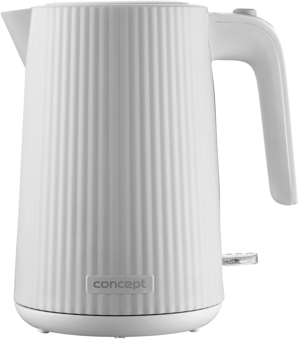 Concept RK2390 Wasserkocher 1,7 l, weiss 1.7 Liter Weiss, 1.7 Liter Weiß