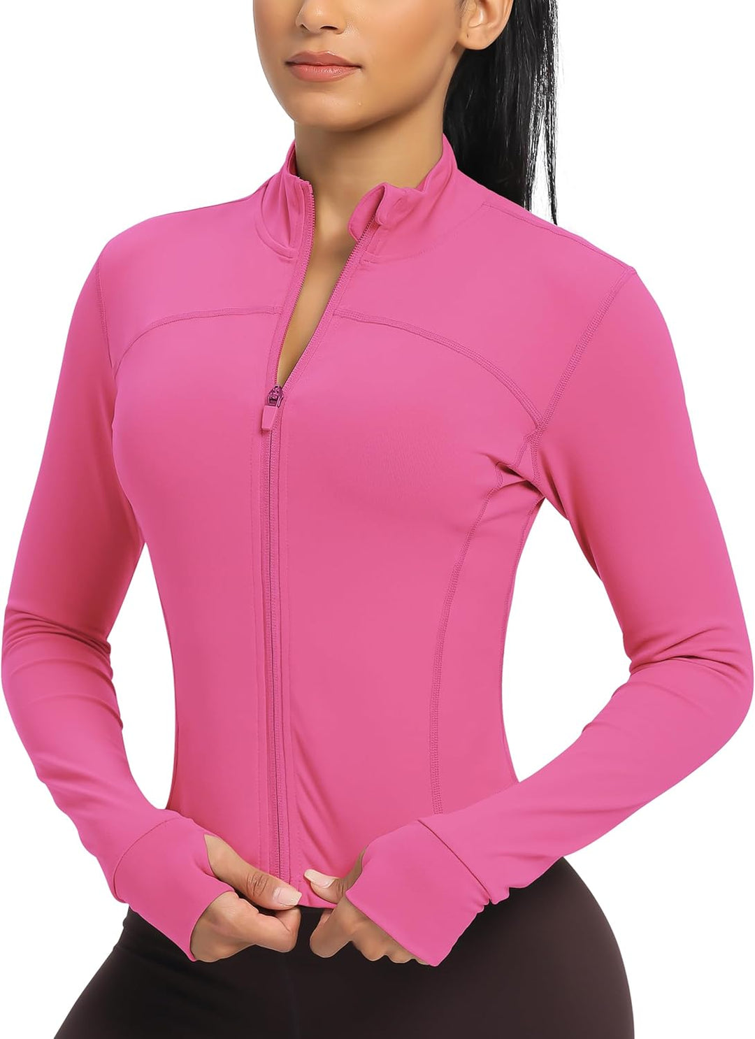 QUEENIEKE Damen Gym Jacket, XS Hei&#xDF;es Rosa