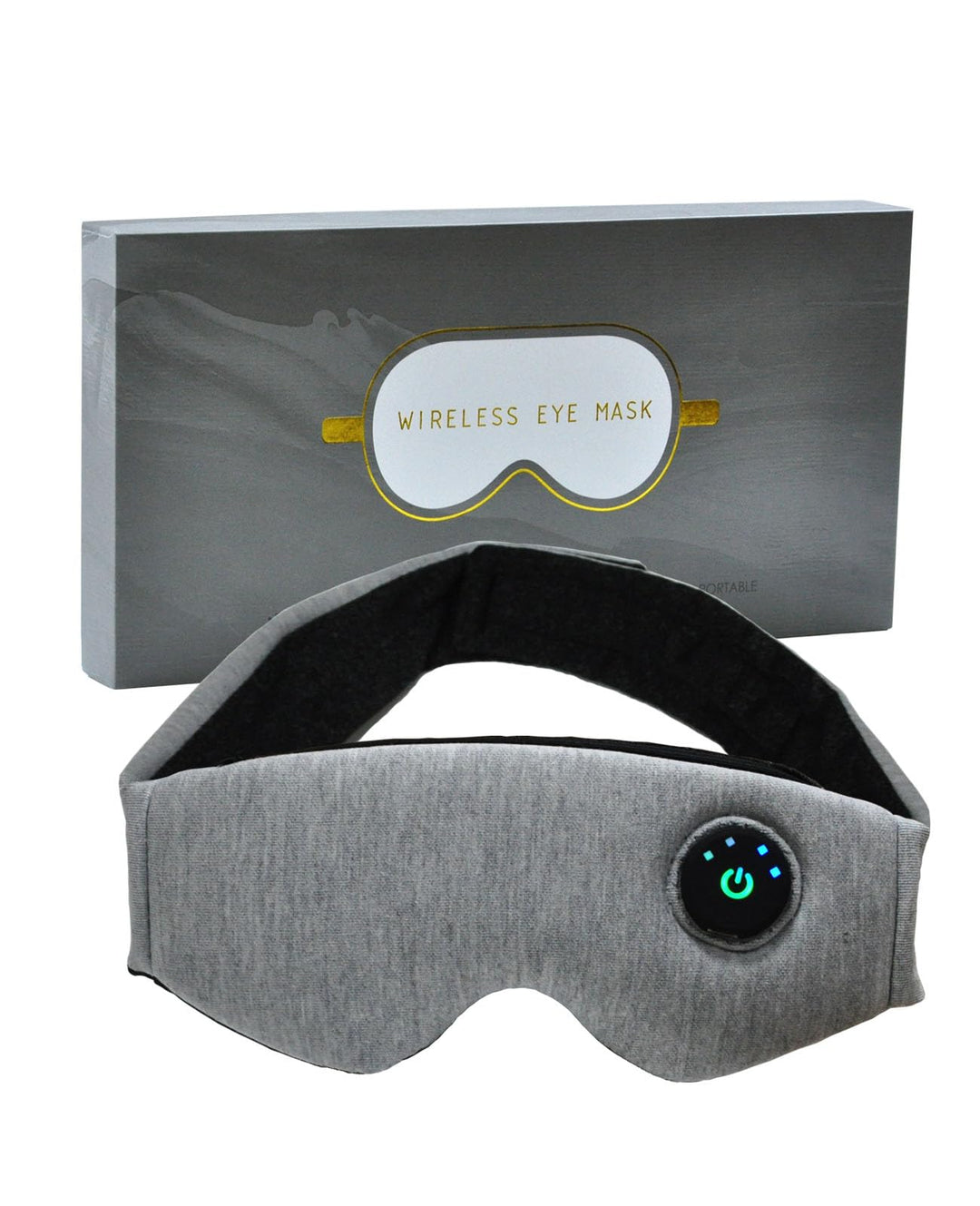 Wärmebrille Augen, Wärmende Augenmaske Beheizbare Maske für Die Augen, Wärmemaske Augen mit Klettban