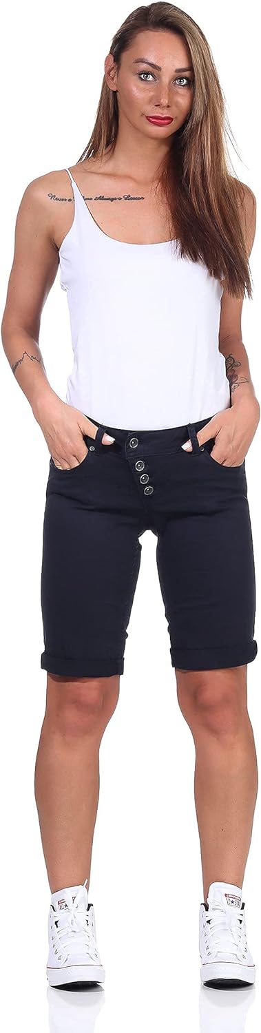 Buena Vista Malibu-Short Stretch Twill, dunkel-blau(darkblue), Gr. S