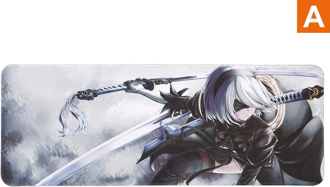CoolChange Grosses NieR Automata Gaming Mauspad, XXL Manga Tischauflage, Yorha Motiv A, Yorha Motiv