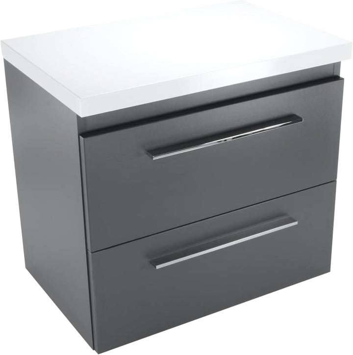 paplinskimoebel Waschbeckenunterschrank für Aufsatzwaschbecken Unterschrank 50 cm 60 cm 80 cm Breit