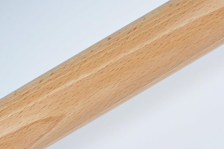 Ballettstange Holz Wandhalter Edelstahl Wandabstand 20cm Profiqualität Edelstahl gebürstet 1.2 Meter