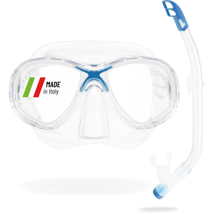 Cressi Marea Jr - Maske oder Maske Marea Jr + Schnorchel Top zum Tauchen und Schnorcheln, Einheitsgr