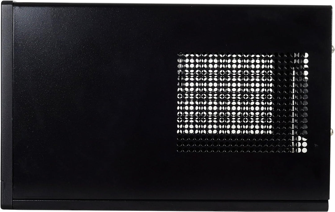 SilverStone SST-SG05BB-Lite - Sugo Mini-ITX kompaktes Cube Gehäuse, schwarz, Schwarz