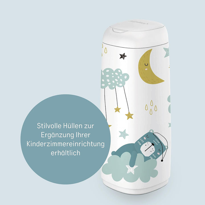 Angelcare Original Dress-Up XL Windeleimer, 5 x weniger Folienverbrauch, Umweltfreundlicheres System