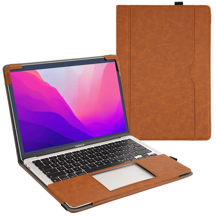 TYTX Lederhülle Kompatibel mit MacBook Pro 13 Zoll M2/M1 (2022-2016) A2338/A1989/A1706/A1708/A2159/A