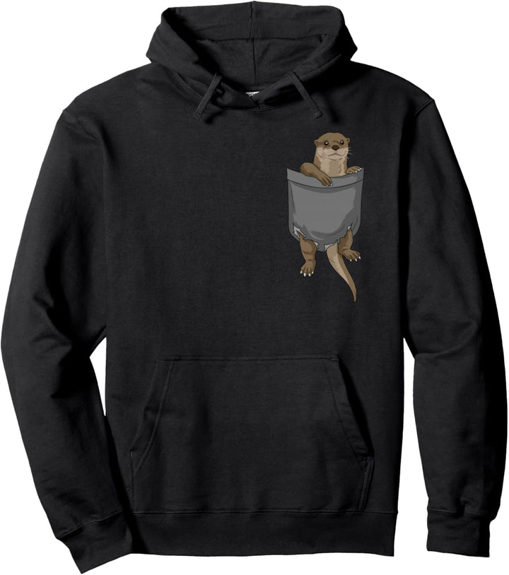 Seeotter Geschenk Otterfans Otter Hoodie Frauen Herren Otter Pullover Hoodie