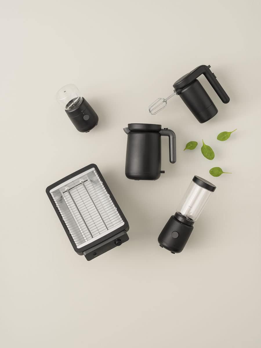 RIG-TIG Handmixer FOODIE - Elektrischer Schneebesen, 3-stufiger Handrührer zum Backen, für Teig & Sc