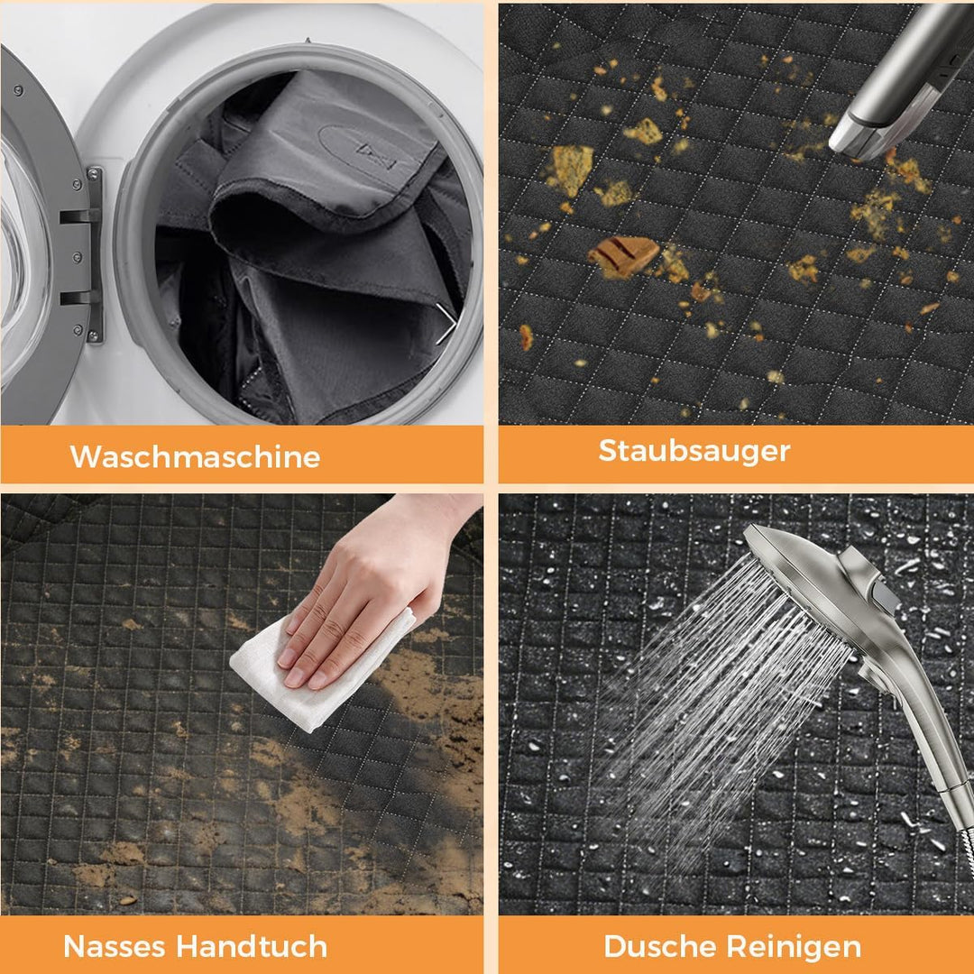 hundedecke Auto rückbank, rutschfeste wasserdichte Autoschondecke Hund Rücksitz, Hundeschutz Auto Rü
