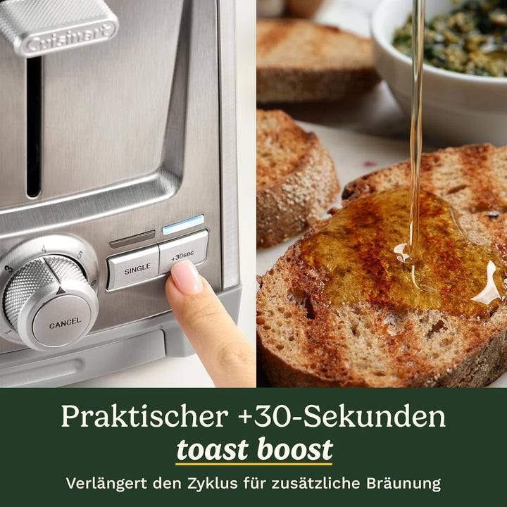 Core Collection 2 Slice Metal Toaster 2 Scheiben (CC) Edelstahl, 2 Scheiben (CC) Edelstahl