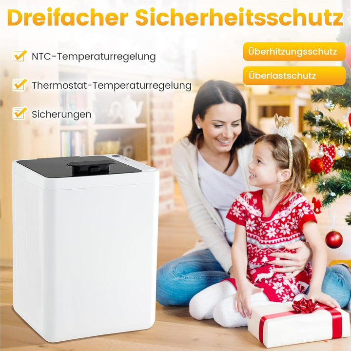 RELAX4LIFE 23L Handtuchwärmer, Towel Warmer mit automatischer Abschaltung & Schnellheizung, Handtuch