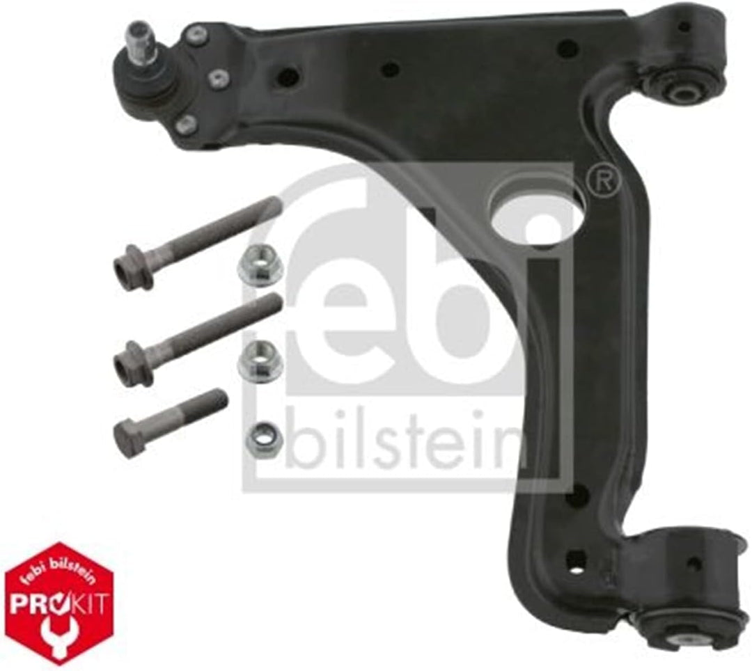 febi bilstein 34226 Querlenker mit Anbaumaterial, Lager und Gelenk, vorne links, 1 Stück