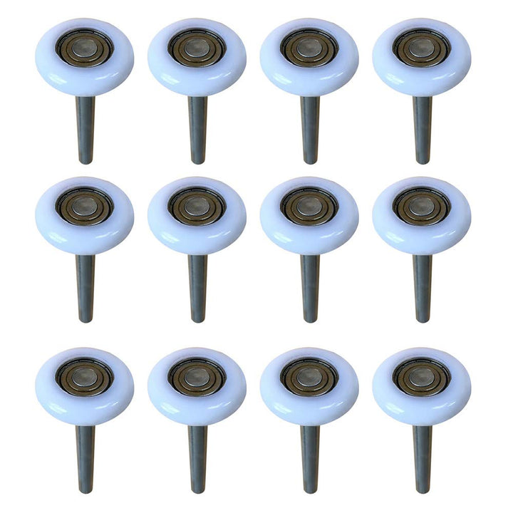 Eagles 5,1 cm Nylon-Garagentor-Roller, rotierend, leise, Garagentor-Roller, Stahl, Garagentorzubehör