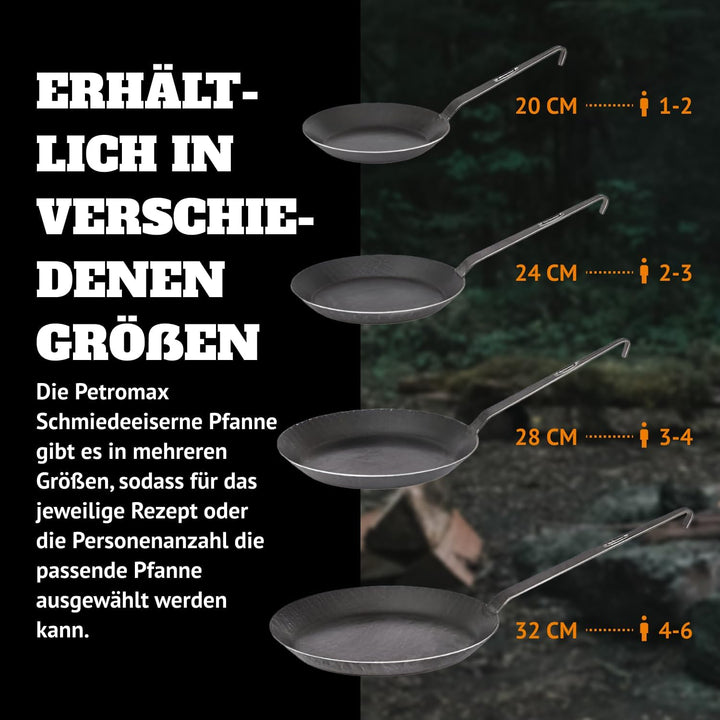 Petromax Gusseisenpfanne SP20 20 cm, 20 cm