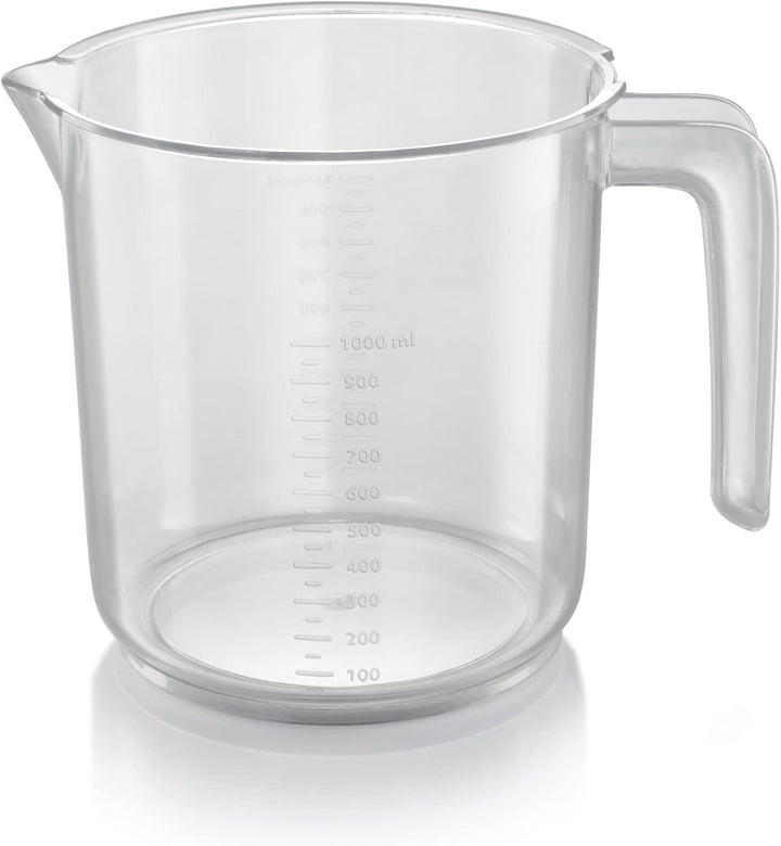 Tescoma Mechanischer Handrührer DELÍCIA 1000 ml, Weiss / Gelb
