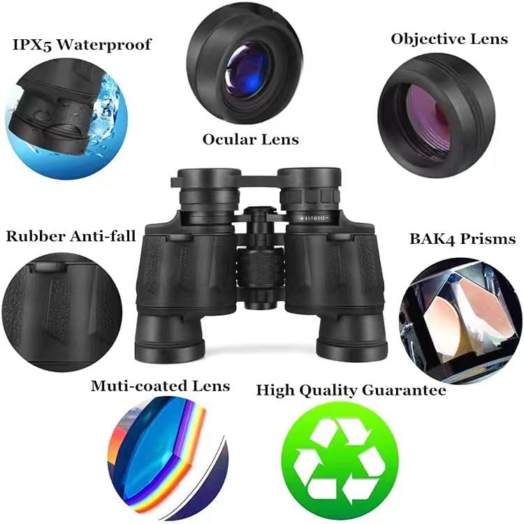 12x42 HD Fernglas Erwachsene,Binoculars Professional,für Vogelbeobachtung, Jagd, Wandern, Sightseein
