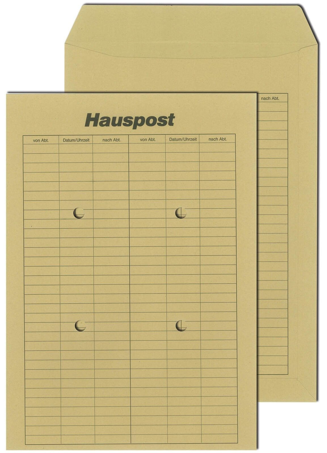 ELEPA 30007317 Hausposttaschen C4, 110 g/qm, braun, 250 Stück