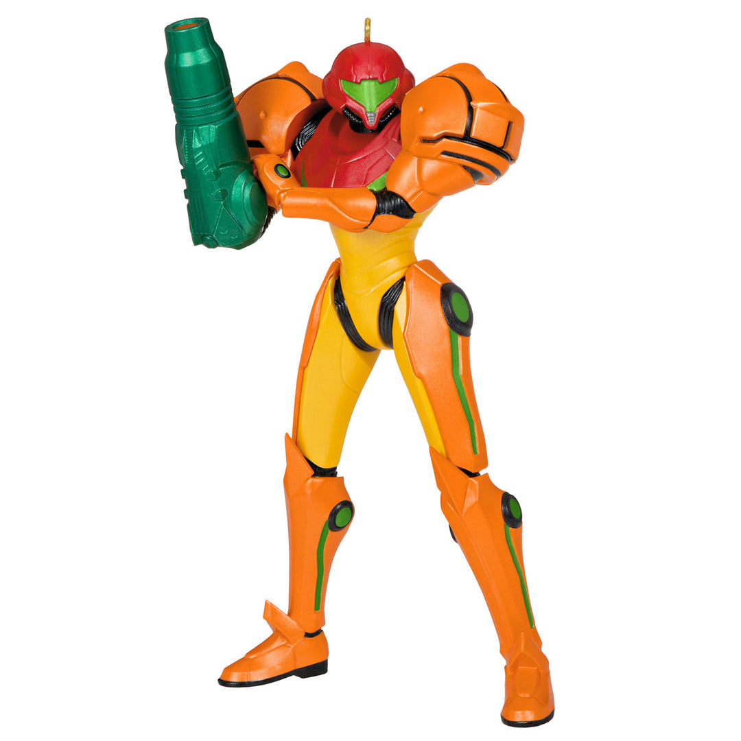 Hallmark Keepsake Weihnachtsdekoration 2023, Nintendo Metroid Samus Ornament, Geschenke für Gamer, M