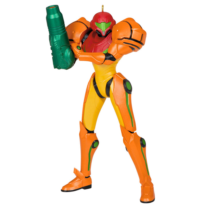 Hallmark Keepsake Weihnachtsdekoration 2023, Nintendo Metroid Samus Ornament, Geschenke für Gamer, M