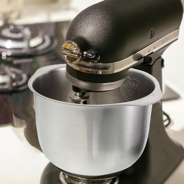 VICASKY Ersatz Mixbecher aus Edelstahl 5 L für Haushaltsmixer mit Leicht zu Reinigendem Behälter und