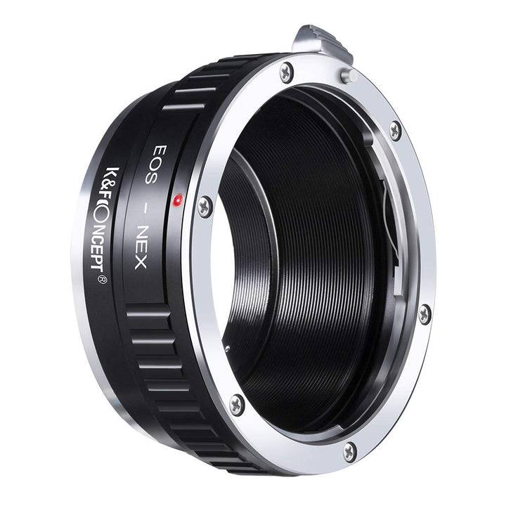 K&F Concept EOS-NEX Adapter Objektivadapter für Canon EOS an Sony Adapter Ring (Keine elektronische