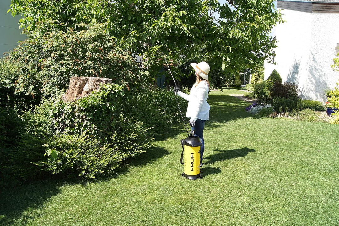 Mesto Profi Drucksprühgerät (10L; 3 bar; Messingspritzrohr; Kunststoff; Sicherheitsventil; seitentra