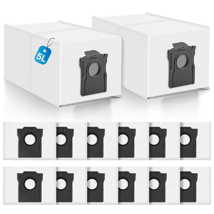 14 Stück Staubbeutel für Dreame D20 PRO Plus / D20 Plus Saugroboter