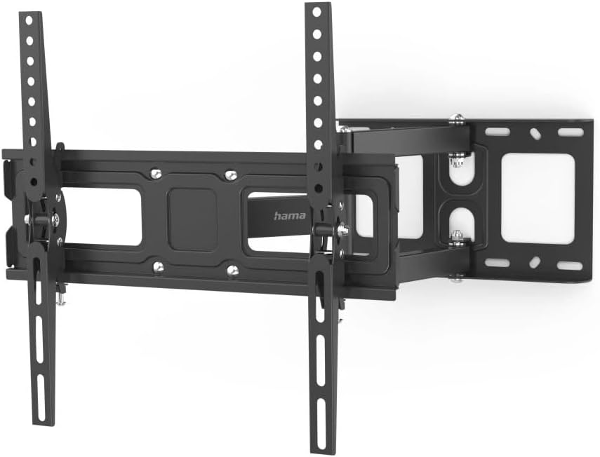 Hama TV Wandhalterung schwenkbar, neigbar, ausziehbar (TV Wandhalterung 32-65 Zoll, VESA 100x100 bis