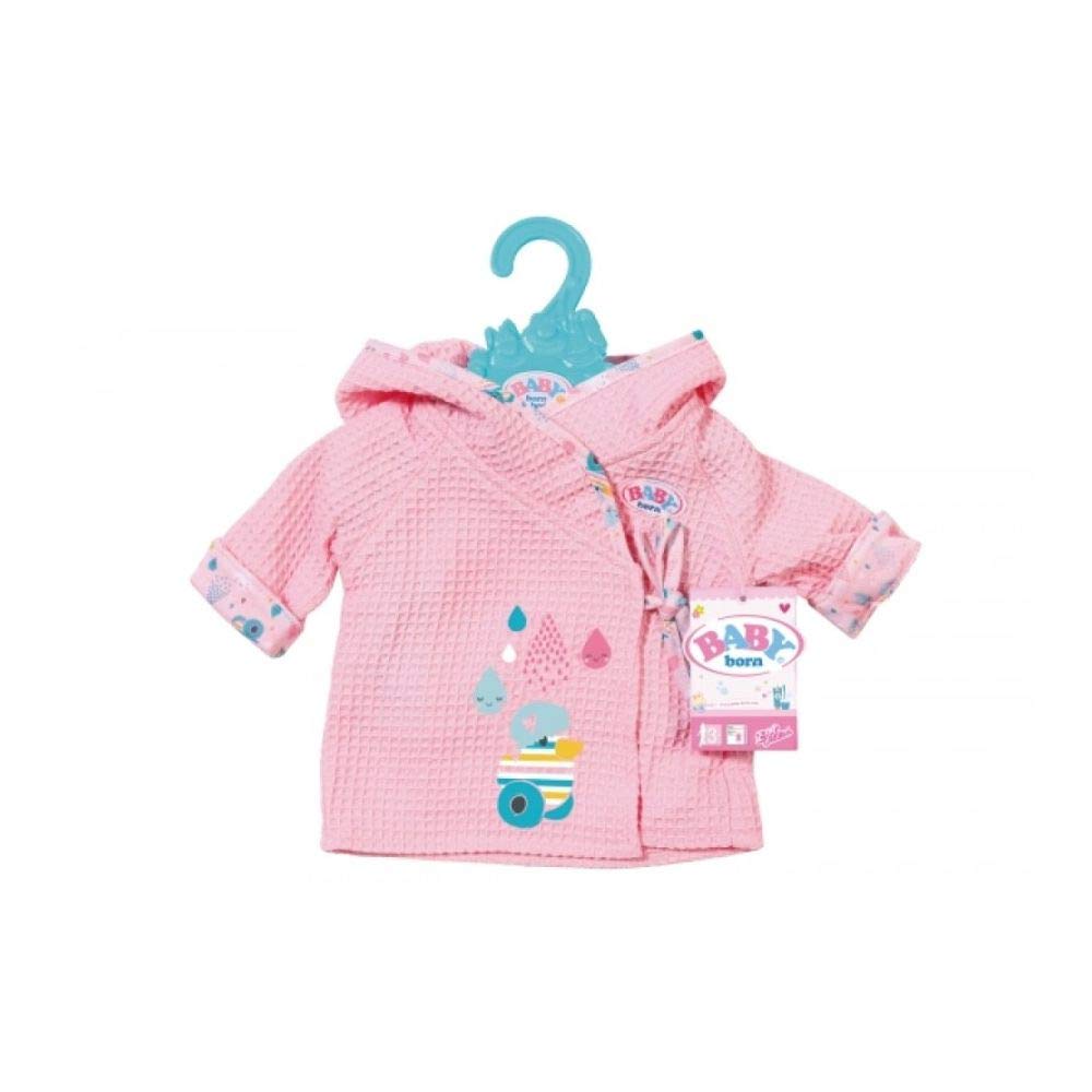 BABY born Bademäntel, 43 cm, 2 verschiedene EA-Kollektion Rosa oder Blau, Rosa oder Blau