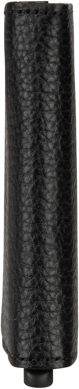 Secrid Slimwallet Kartenetui Black-Black aus Leder für 4 Karten mit oder 6 Karten ohne Prägung, Mass
