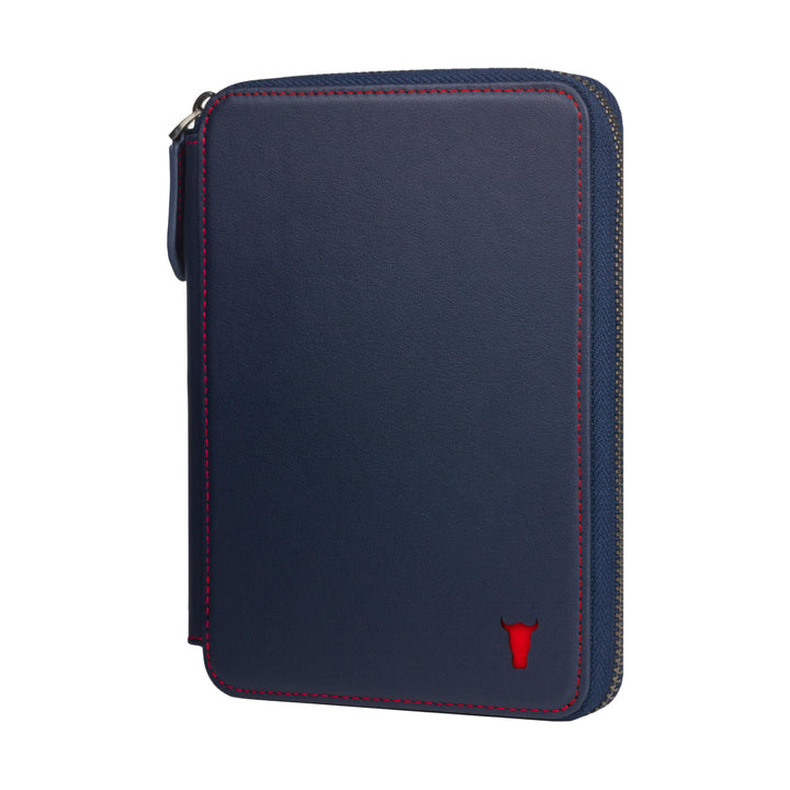 TORRO Reisebrieftasche - Reisebrieftasche aus echtem Leder mit Reisepasshalter und abnehmbarem Karte