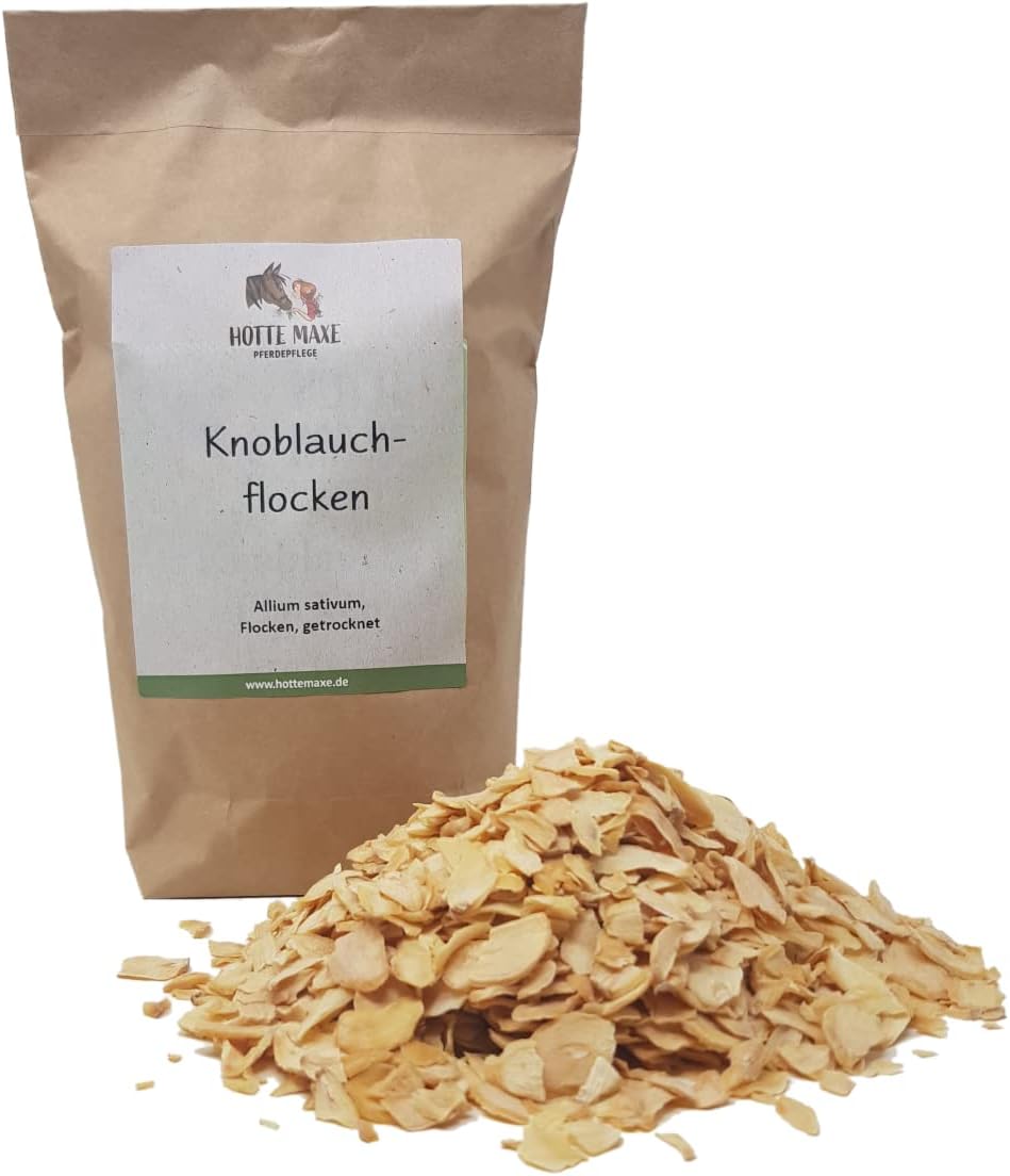 Hotte Maxe Knoblauch-Flocken für Pferde, 1kg, 1kg