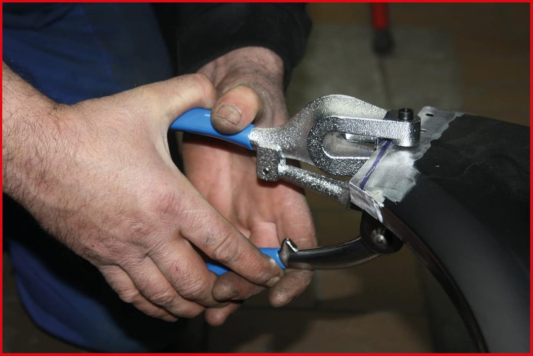 KS Tools 118.0105 Lochzangen-Satz, 16-tlg.