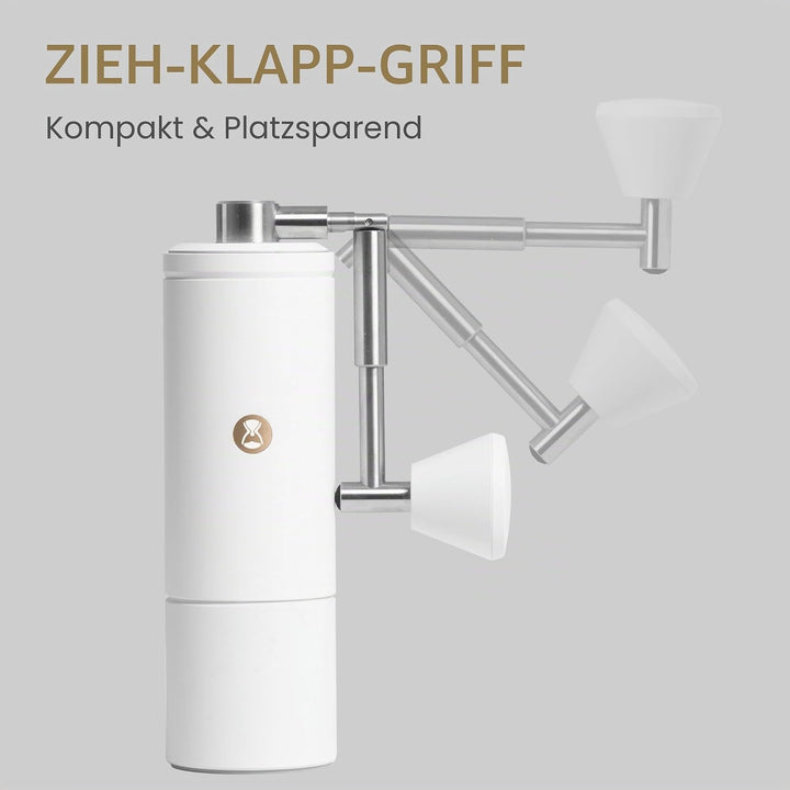 Timemore C5 PRO Handkaffeemühle - 42mm Edelstahl-Mahlwerk, 48 verstellbare Stufen, Handkaffeemühle m