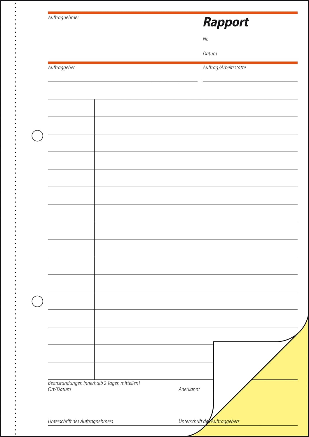 SIGEL SD025/5 Rapport A5, 2x40 Blatt, selbstdurchschreibend, 5er Pack 5 Stück, 5 Stück