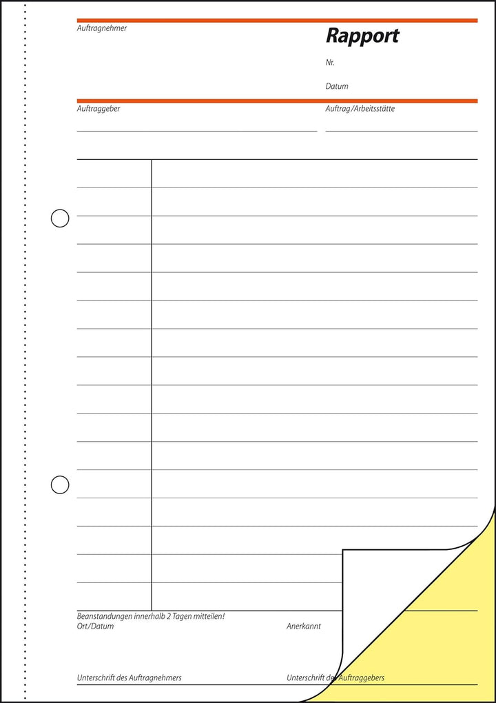SIGEL SD025/5 Rapport A5, 2x40 Blatt, selbstdurchschreibend, 5er Pack 5 Stück, 5 Stück
