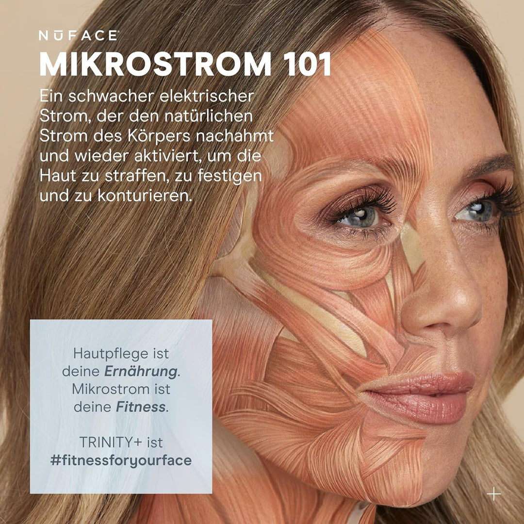 NuFACE TRINITY+ Effective Lip & Eye Attachment Trinity+ Wirksames Lippen- und Augenzubehör, Trinity+