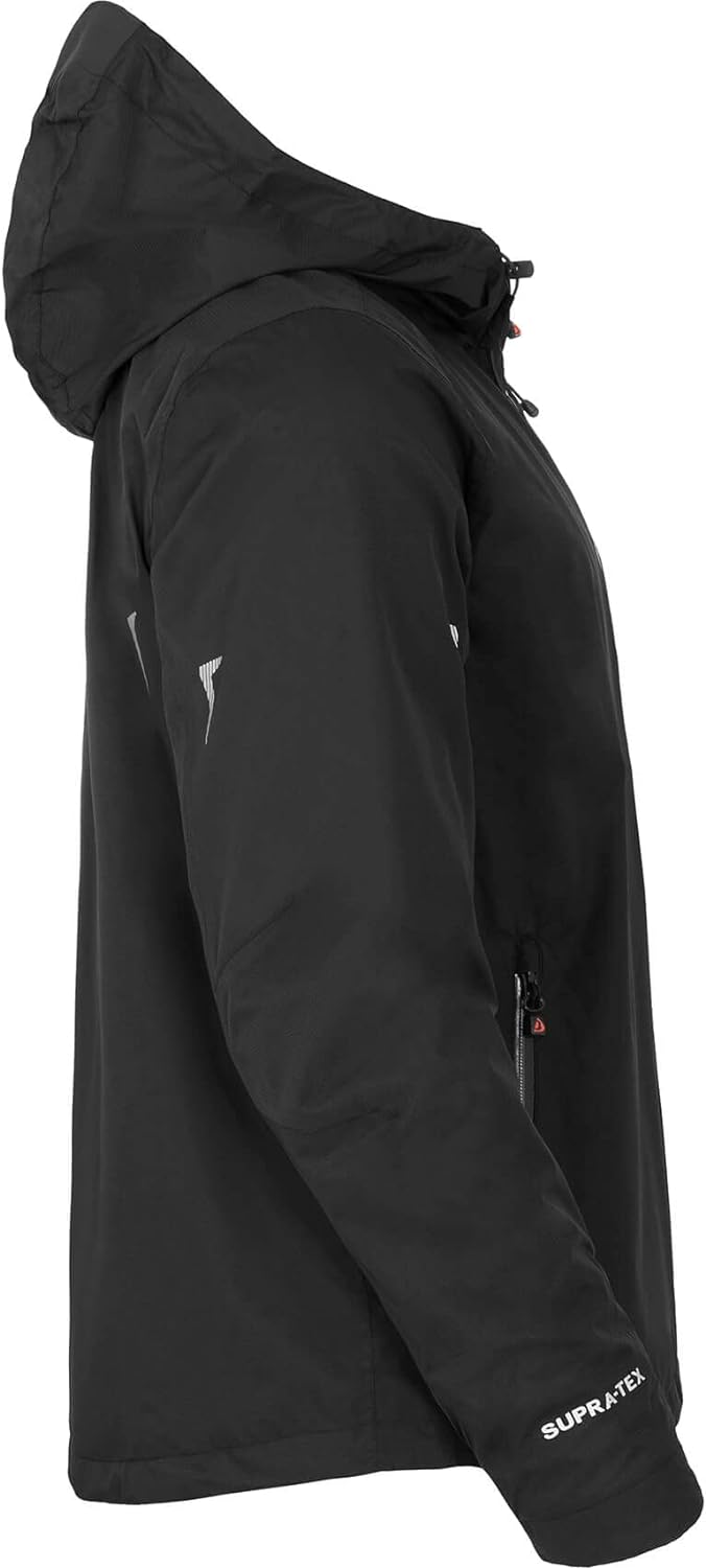Bergson Herren Regenjacke EGGEN - Wanderjacke - Fahrradjacke - Outdoorjacke - wasserdicht - winddich