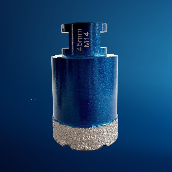 Profi Diamant Fliesenbohrkrone 45mm | Premium Qualität | Nutzlänge 4 cm | Winkelschleifer/Bohrmaschi