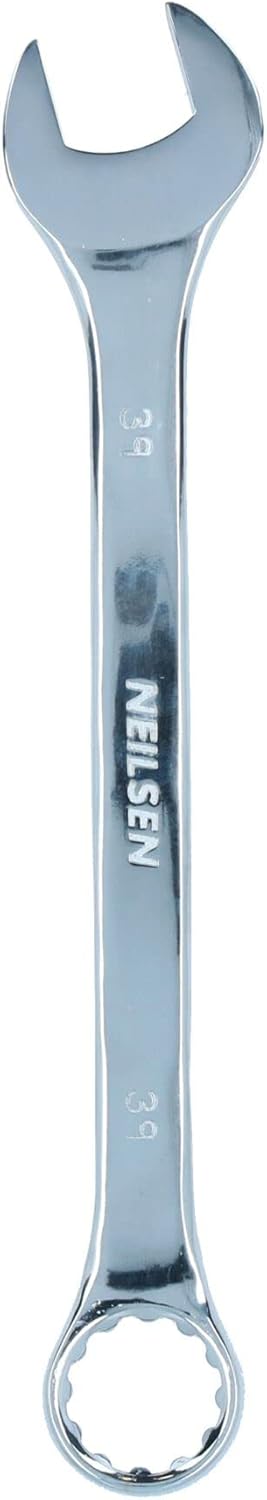 AB Tools 39 mm metrischer Kombi-Ringschlüssel, extra langer Bi-Hex-Ring